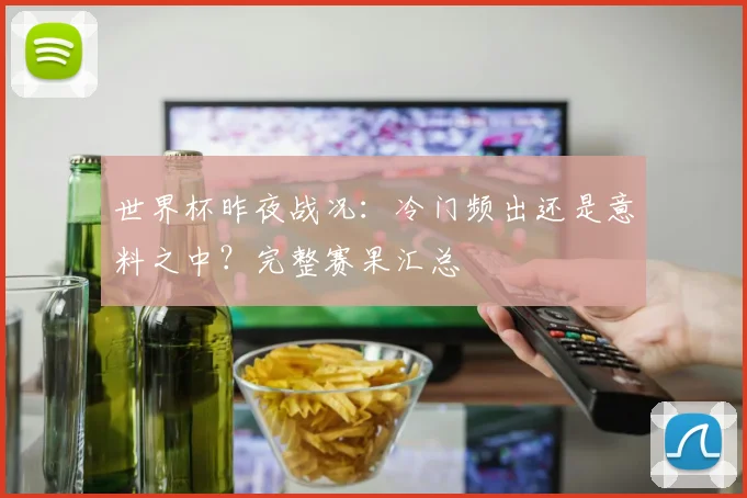 世界杯昨夜战况：冷门频出还是意料之中？完整赛果汇总